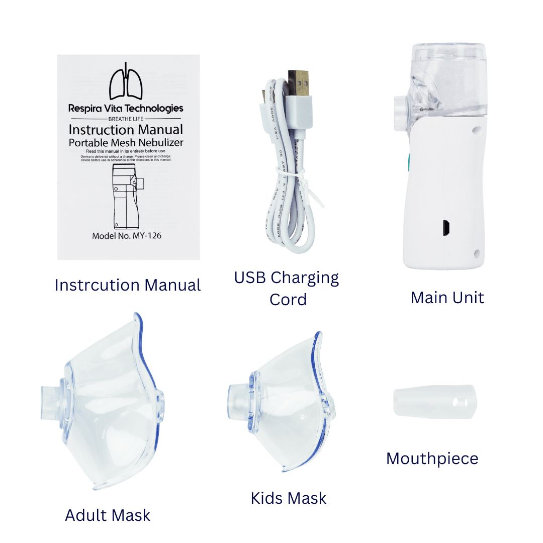 Portable Mesh Nebulizer - RVTmed.store