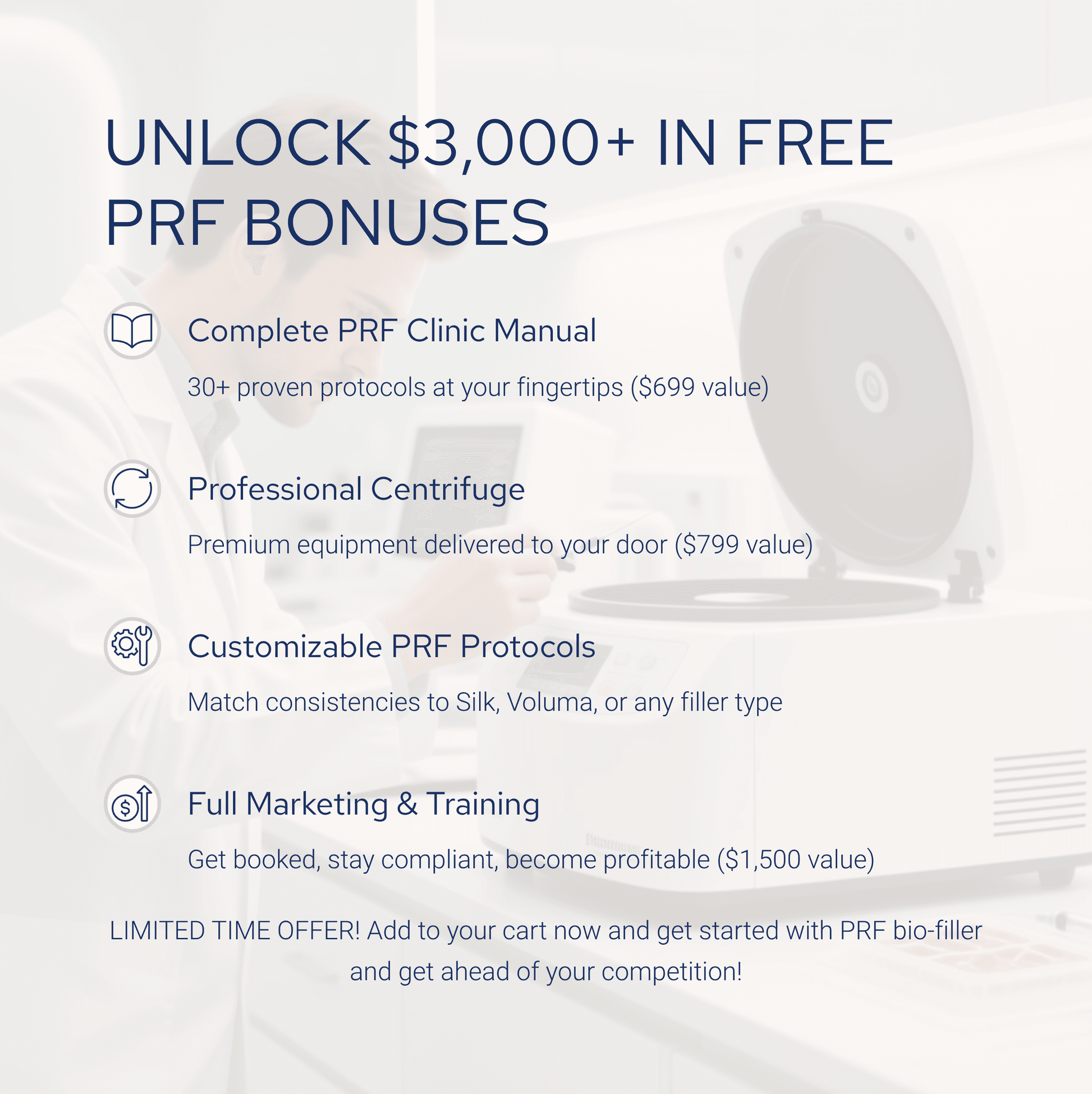 PRF Bio-Filler Starter Package - RVTmed.store