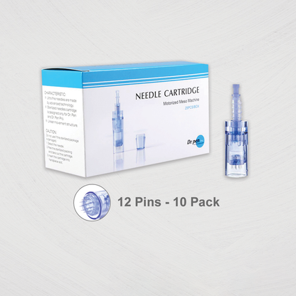 12 Pin Cartridges - DermaPen and Dr. Pen