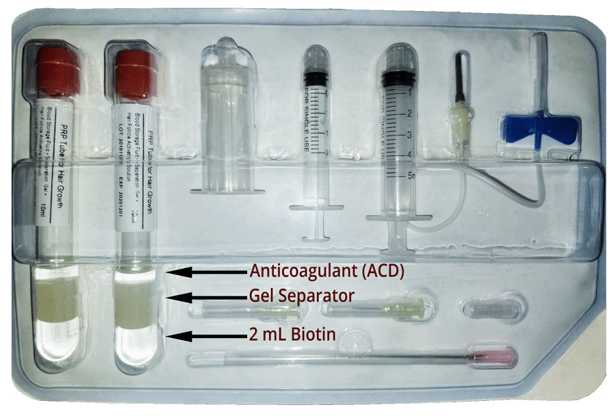 2x10 mL PRP Tubes with Biotin (PRP kit) | Juventix FDA-Cleared - RVTmed.store