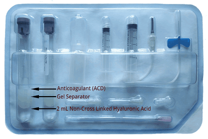 2x10 mL PRP and Hyaluronic Acid (PRP Kit) | Juventix FDA-Cleared - RVTmed.store