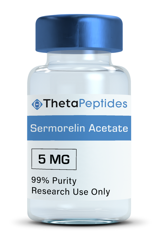 Sermorelin Acetate 5mg | For Research Use Only
